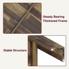 Dining Table for 4-6, 63" Wood Farmhouse Rectangular Thickened Dinner Dining Room & Kitchen Table - 3 of 4