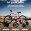 VASIP 20 Inch Kids'  Mountain Bike Ages 8-12, 7 Speed Teenager Children Kids' Bicycles,Front Suspension Disc Brake Rear V-Brake,Blue - 2 of 4