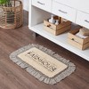 Sawyer Mill Charcoal Farmhouse Bathmat 20x30 VHC Brands - 4 of 4