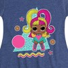 Girls' - LOL Surprise! - Glow Grrrl Retro Styled Fit & Flair Cap Sleeve Dress - 2 of 3