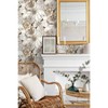 NextWall Harry & Grace Ink Rose Floral Peel and Stick Wallpaper Brown: Vinyl, Self-Adhesive, Botanical, Smooth Finish, 30.75 Sq Ft Coverage - 2 of 4