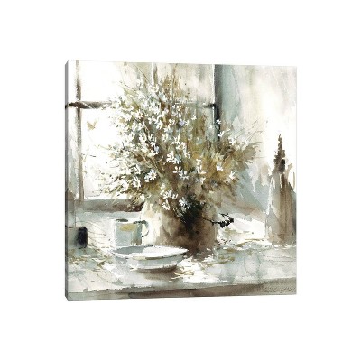 iCanvas Daisy Still Life by George Bjorkland Canvas Print Wall Art