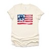 Simply Sage Market USA Flag Coquette Short Sleeve Tee - 2 of 4