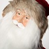 19"H Sullivans Christmas Fur Plaid Rustic Santa Figure  Multicolor - 2 of 4