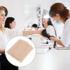 Unique Bargains Manicure Nail Groove Cleaning Stick Wood Color 100pcs - 2 of 4