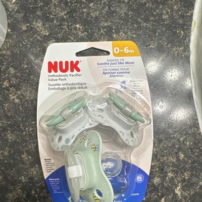 Nuk orthodontic best sale pacifier target