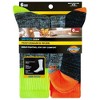 Dickies Men's 6pk Dri-Tech Crew Socks - Orange 6-12: Midweight Knit, Tagless, Tumble Dry - 2 of 4
