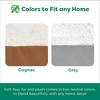 FurHaven Stone-Embossed Faux Fur Pouf Pet Bed for Dogs and Cats - 3 of 4