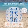Inflatable Bumper Ball 1-Pack, 4FT/1.2M Body Sumo Zorb Balls for Teen & Adult, 0.8mm Thick PVC Human Hamster Bubble Balls - 3 of 4