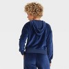 Women's Leisure Studio Velour Hoodie Sweatshirt - Universal Thread™ - 2 of 4