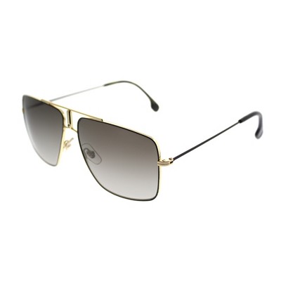 Carrera 1006/S 2M2 Unisex Square Sunglasses Black Gold 60mm