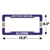 Western Carolina University Alumn License Plate Tag Frame - 4 of 4