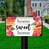 Farmhouse Home Sweet Home Floral Magnetic Mailbox Cover Standard Briarwood Lane - 2 of 3