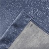 2pc Dainty Home Artistic 100% Blackout Grommet Curtain Panel Pair with 3D Lurex Texture - 4 of 4