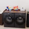 Washer Dryer Countertop, 54" x 27.5" Wood Shelf Topper with Edge, Laundry Cover Guard Organizer for Hamper & Storage-Brown - 4 of 4