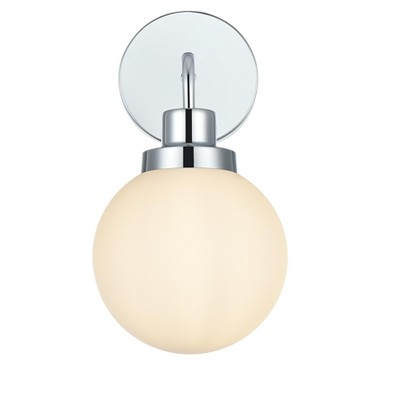 Elegant Lighting Hanson 6 inch Wall Sconce in Chrome
