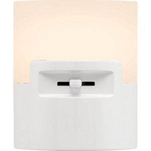 Energizer Half Cup Dimmable Light Sensing LED Nightlight White - 1 of 4