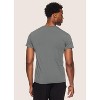 RBX Active Men's Ultra Soft V-Neck Undershirts 2-Pack, Moisture Wicking Short Sleeve T-Shirts with Four-Way Stretch - 2 of 3