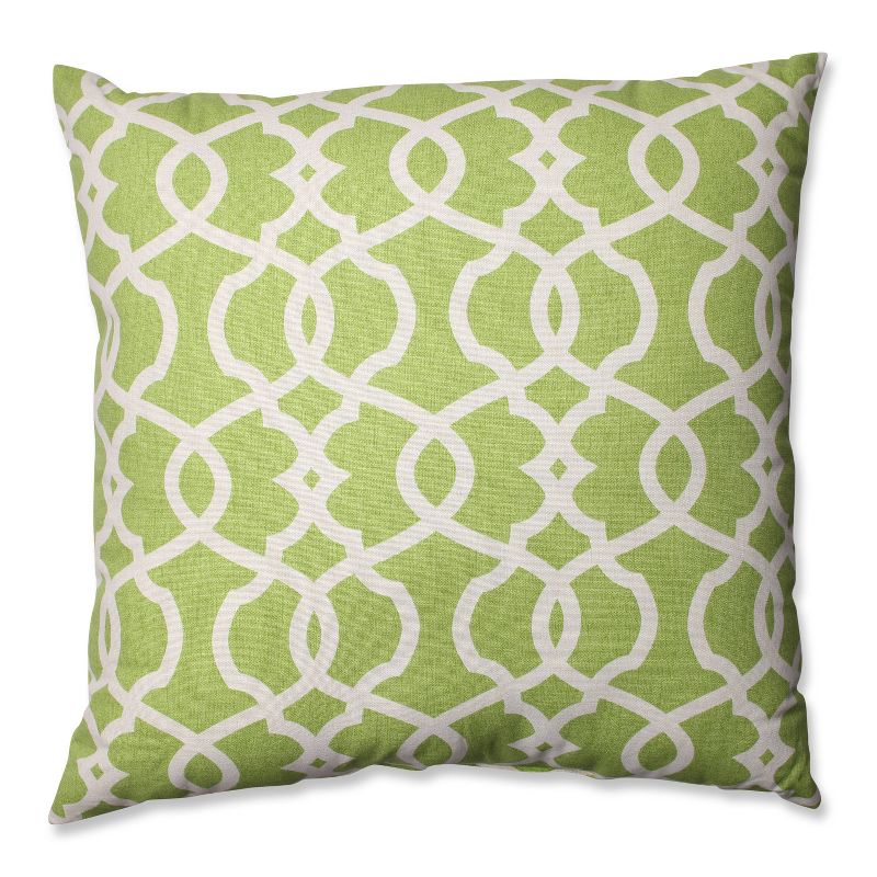 24.5&#34;x24.5&#34; Oversized Emory Square Throw Pillow Green - Pillow Perfect, 1 of 4