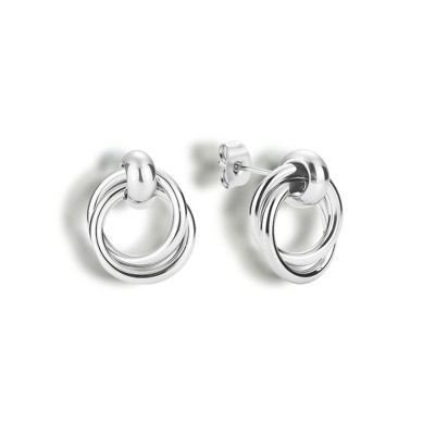 EVRY JEWELS WATERPROOF Gold or Silver Plated San Francisco Earrings