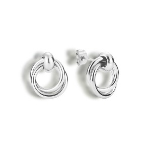 EVRY JEWELS WATERPROOF Gold or Silver Plated San Francisco Earrings - 1 of 4