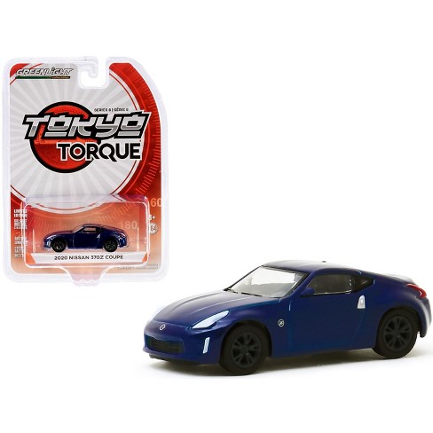 Nissan 370z Coupe Deep Blue Pearl Tokyo Torque Series 8 1 64 Diecast Model Car By Greenlight Target