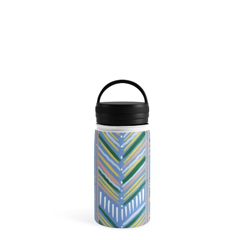 Lebrii Freya Flowers 12 oz Water Bottle with Sport Lid - Society6