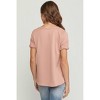 Women's Textured Pocket Top - entro - 3 of 4