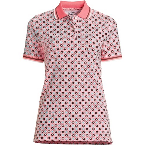 Lands end on sale pique polo shirts