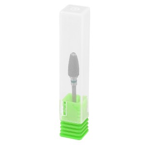 Unique Bargains Nail Drill Bits Set for Acrylic Nails 0.5 Inch Professional Tungsten Nail File Bits Nail Art Tools Green 1Pcs - 1 of 4