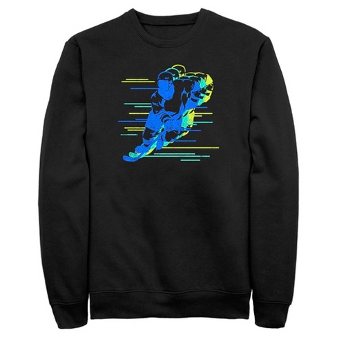 Men's Lost Gods Hockey Player Sweatshirt - Black - 2x Large : Target