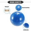 Unique Bargains Car Manual 4 Speed Ball Gear Shift Knob Universal Black with Adapters 1 Set - 3 of 4