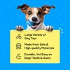 Pacific Pups Products 18 Pack Dog Chew Toys - Dog Plush Toys, Squeaky Dog Toys, Dog Tug Toys - 4 of 4