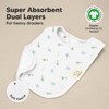 KeaBabies 8-Pack Organic Baby Bibs for Boy, Girl, Drool Bibs, Baby Bib for Girls, Boys,  Newborn Teething Bibs - 3 of 4