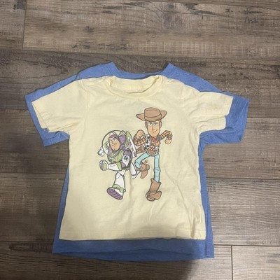 Toddler Boys' Toy Story Short Sleeve T-shirt - Yellow : Target