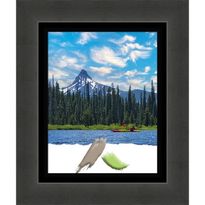 Glossy Black Polystyrene Rectangular Wall Frame 19" x 16"