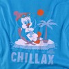 Chilly Willy Chillax Adult T-Shirt - 2 of 4