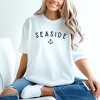 Simply Sage Market Women's Seaside Anchor Short Sleeve Garment Dyed Tee - 2 of 2