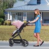 Convertible Baby Stroller with Bassinet Mode, High Landscape Foldable Pram for Newborns, Adjustable Anti-Shock Aluminum Alloy Infant Pushchair - 4 of 4