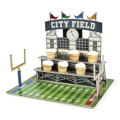 Birthday Express Football Large Football Stadium Cupcake Stand