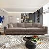 KWPZQEB Modular Sectional Sofa, 102" Corduroy Comfy Sectional Couches with Soft Pillows, 4-Seat Cloud Couches, Convertible Sofa for Living Room - 3 of 4