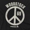 Men's Woodstock Sign Of Peace Crewneck Sweatshirt - 2 of 4