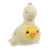 Kiiroitori San-X Original Plays with Dino Series Plush - Pastel Yellow - 4 of 4