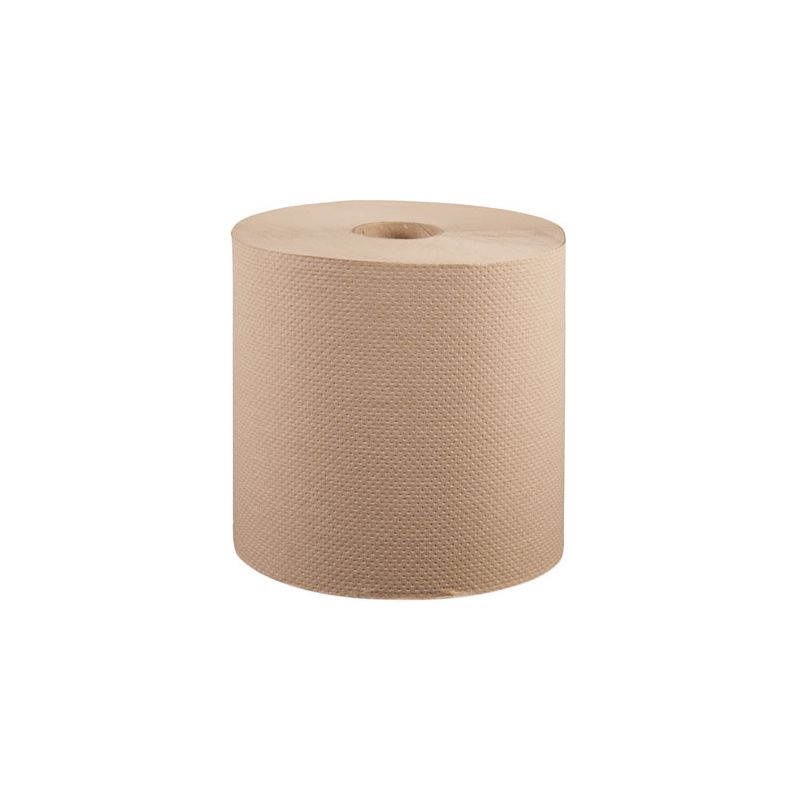 Windsoft Hardwound Roll Towels, 1-Ply, 8" x 800 ft, Natural, 6 Rolls/Carton, 1 of 6