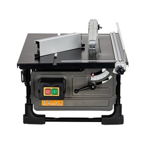 Portable Table Saw 8-inch for Jobsite - 6.7-Amp Copper Motor, 3576RPM, 24T Blade, Compact with Sliding Miter Gauge for DIY Woodworking - 1 of 4