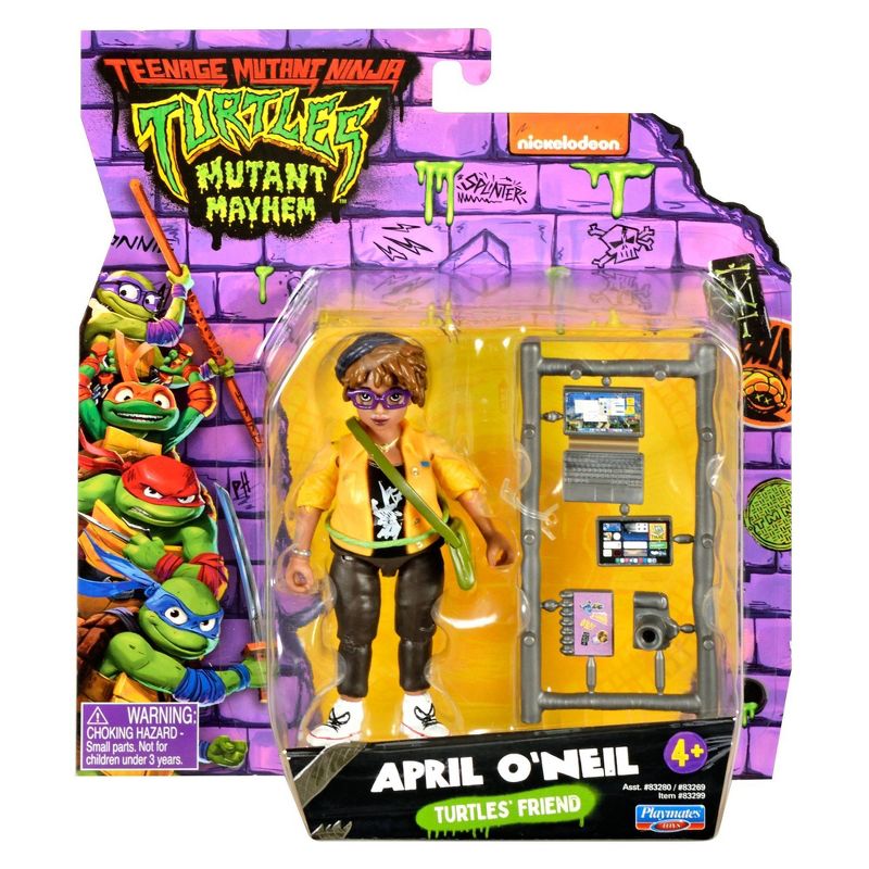 Teenage Mutant Ninja Turtles: Mutant Mayhem April O&#39;Neil Action Figure, 2 of 9