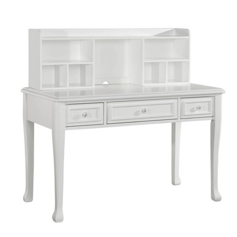 Jenna Desk With Hutch White Picket House Furnishings Target
