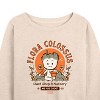 Women's - Marvel - Guardians of the Galaxy Flora Colossus Groot Lightweight French Terry Wide Neck Long Sleeve Shirt - 2 of 4