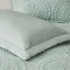 Kumasinova 2 PCS/3 PCS Embroidered Medallion Faux Fur Plush Comforter Set,Faux Mink Reverse Bedding Comforter Sets with Shams,Machine Washable - 4 of 4
