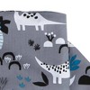 Boppy Original Support Nursing Pillow - Gray Dinosaurs - image 4 of 4